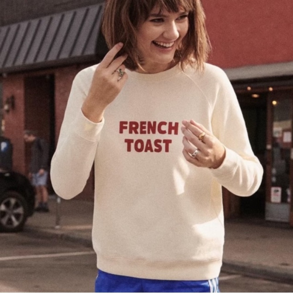 Sezane FRENCH TOAST sweatshirt
